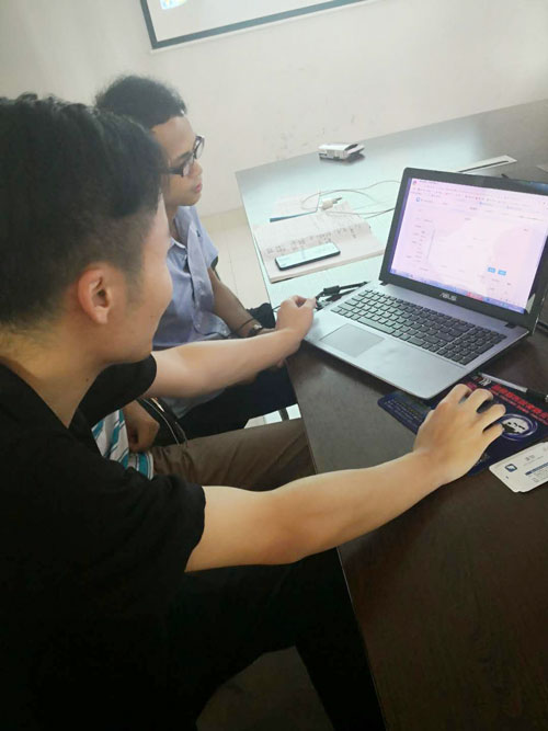 Keep up with the pace of intelligent office - Longxin machinery actively learning Ding Ding software application